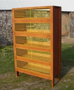 5 tier heavy duty quail cage